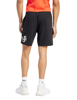 bermuda adidas hombre algodón negro