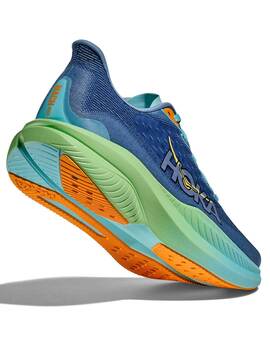 zapatilla running hombre Hoka MACH 6, azul