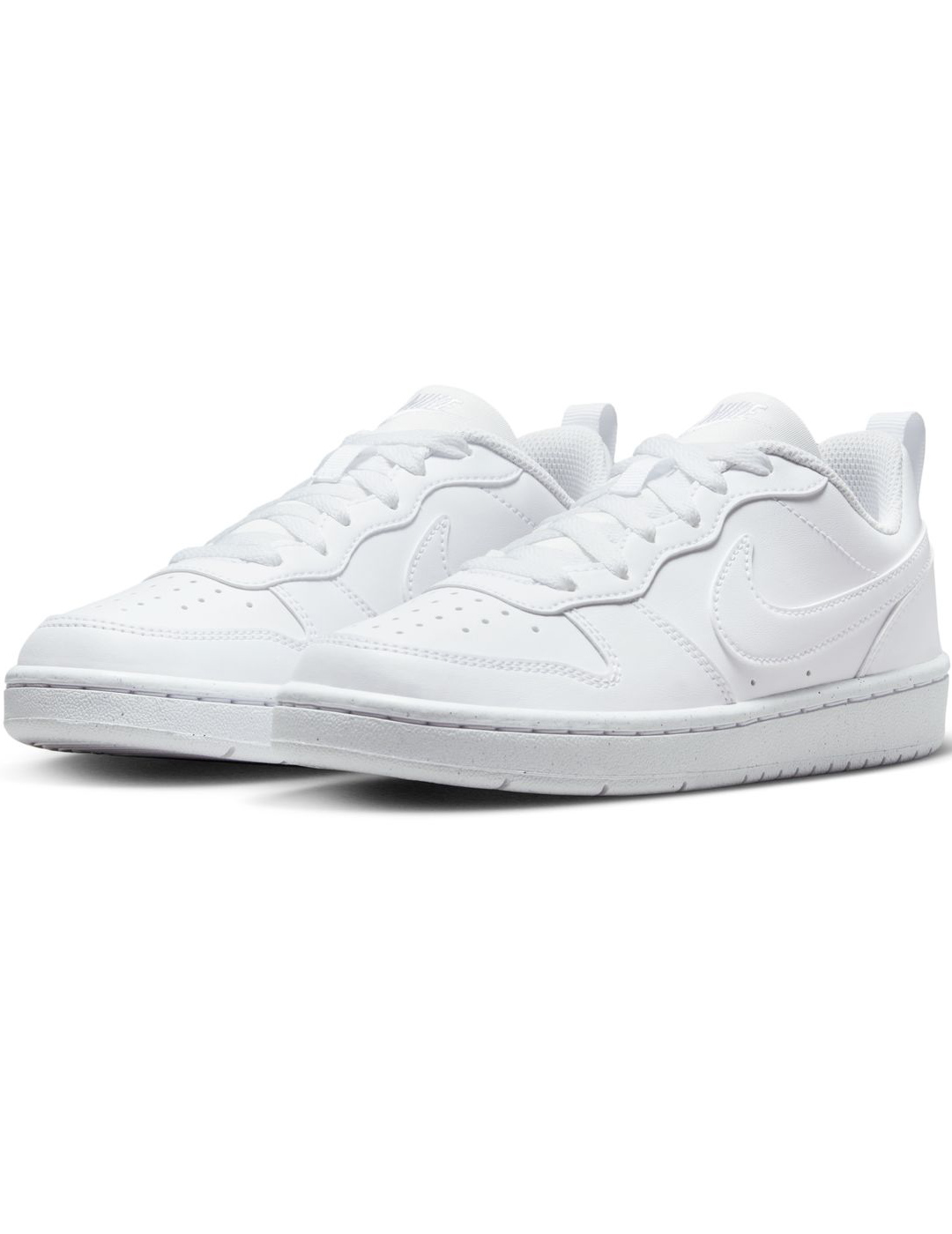 zapatilla nike junior  COURT BOROUGH LOW, blanco