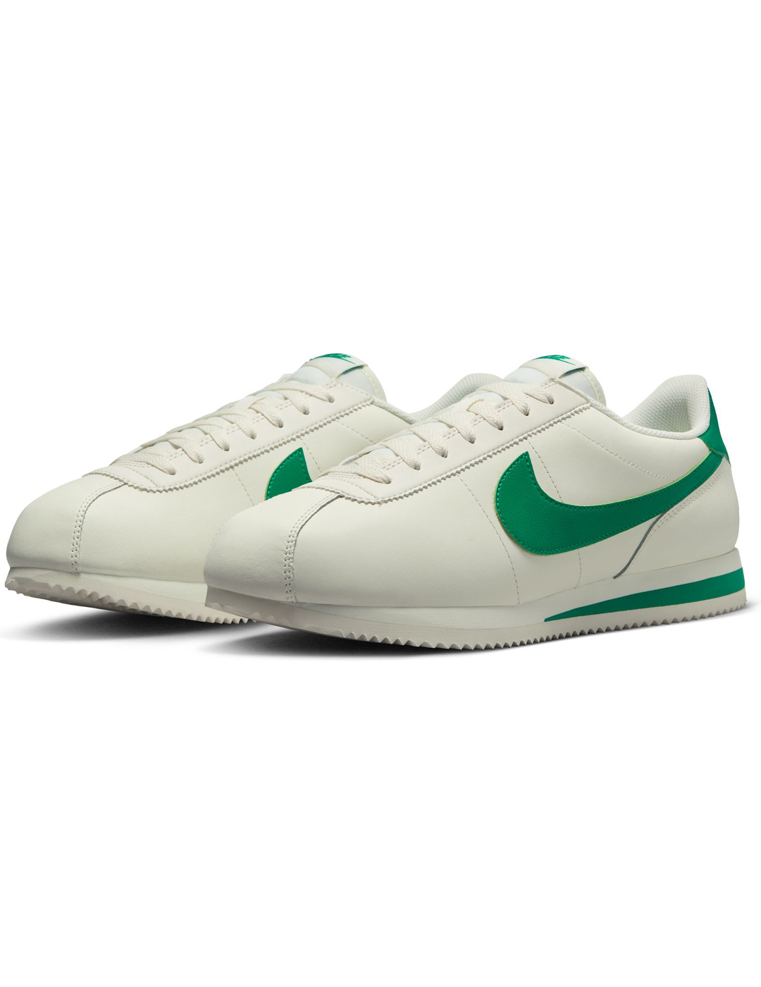 zapatilla nike hombre  CORTEZ, blanco/verde