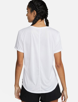 camiseta nike mujer trainning manga corta DRI-FIT ONE blanco