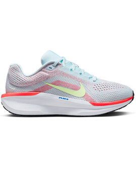zapatilla nike running mujer WINFLO 11 , celeste/naranja/lima