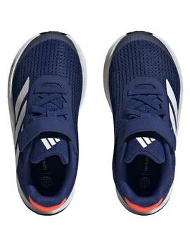 zapatilla adidas con velcro,niño DURAMO SL, marino/blanco/rojo
