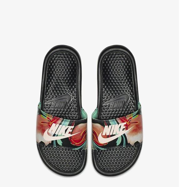 chanclas nike flores