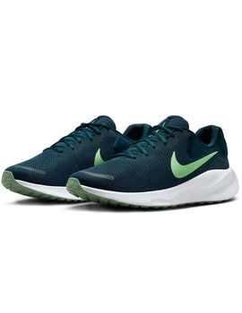 zapatilla running hombre nike  REVOLUTION 7 marino/verde