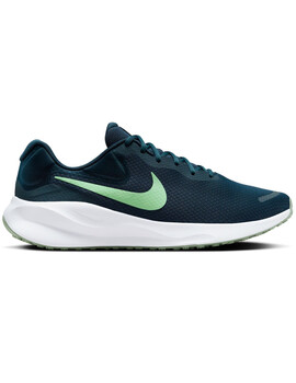 zapatilla running hombre nike  REVOLUTION 7 marino/verde