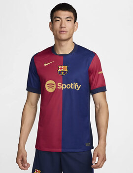 camiseta nike FC BARCELONA 2024/25 STADIUM, adulto, azul/grana