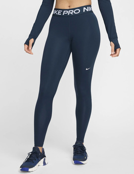 malla larga mujer NIKE PRO marino