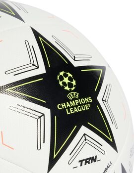 balón de fútbol champions cosido 24/25, blanco/negro