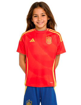 camiseta fútbol  selección junior española 2024, roja