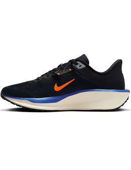 zapatilla running hombre  nike  QUEST 6 negro/naranja