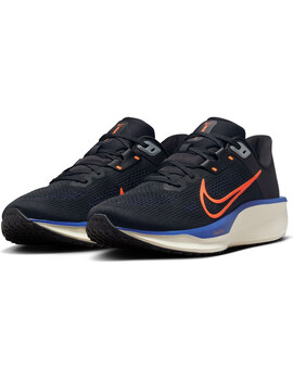 zapatilla running hombre  nike  QUEST 6 negro/naranja