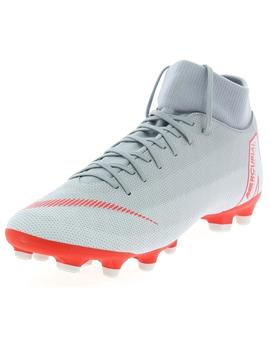 BOTA NIKE  SUPERFLY 6 ACADEMY GS /MG, JUNIOR GRIS
