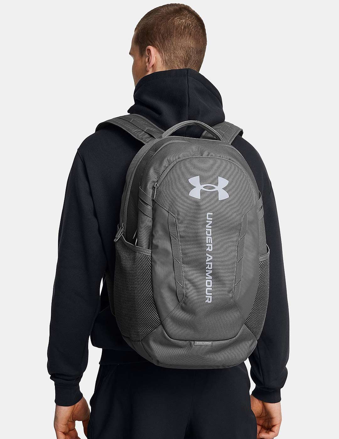 mochila under armour  HUSTLE LITE  6.0, gris