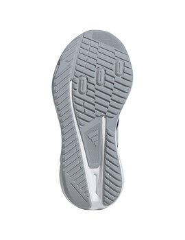 zapatilla running niño  con velcro DURAMO SL2 EL C, azul/blanco