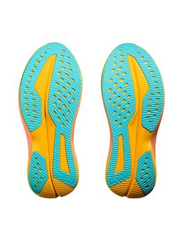 zapatilla running mujer Hoka  W MACH 6, blanco/multicolor