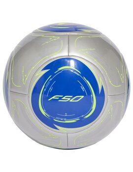 balón de fútbol adidas MESSI CLB, plata/azul