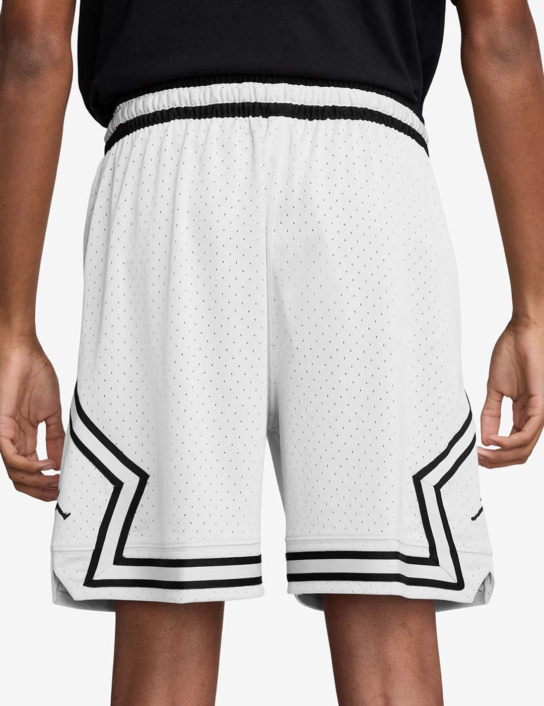 short Jordan junior  DIAMOND, blanco negro