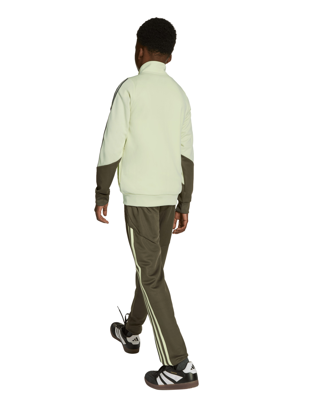 chandal Real Madrid junior 25/26 verde/gris