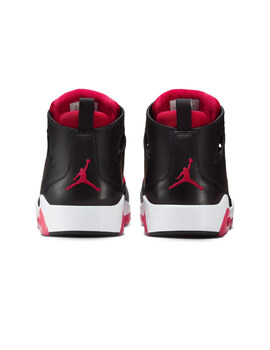 zapatilla JORDAN FLIGHT CLUB '91, negro/rojo