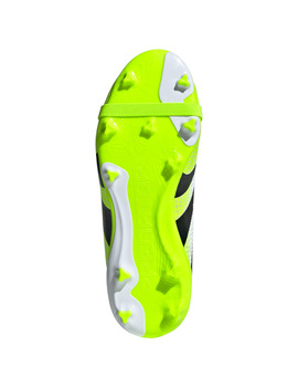 bota de fútbol adidas PREDATOR LEAGUE junior FT FG/MG, blanco/verde lima