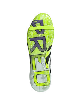 bota de fútbol adidas PREDATOR PRO FT FG, blanco/verde