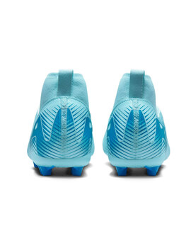 bota de fútbol niñ@ nike sin cordones ZOOM SUPERFLY 10 ACADEMY AG, celeste