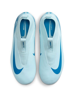 bota de fútbol niñ@ nike sin cordones ZOOM SUPERFLY 10 ACADEMY AG, celeste