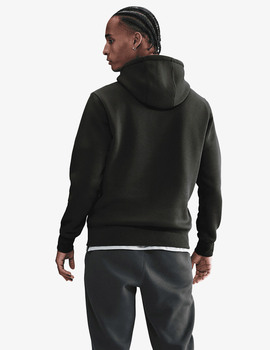 sudadera algodón  de capucha nike classics verde