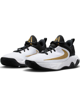 zapatilla baloncesto nike GIANNIS IMMORTALITY 4, blanco/negro/oro