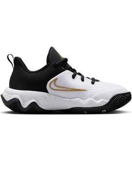 zapatilla baloncesto nike GIANNIS IMMORTALITY 4, blanco/negro/oro
