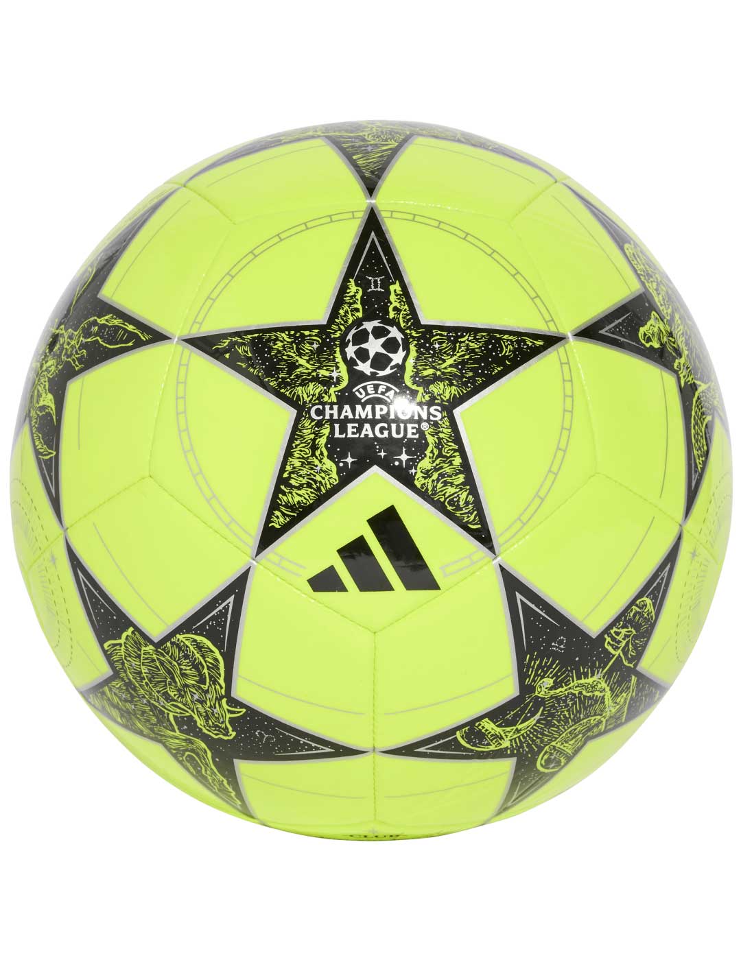 balón de fútbol adidas champions league 25/26 amarillo fluor