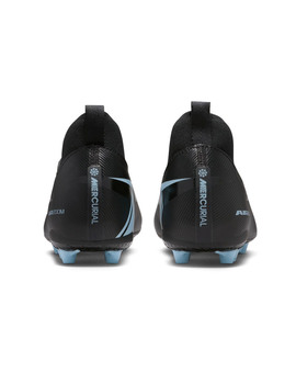 bota de fútbol nike JR ZOOM SUPERFLY 10, negro/azul