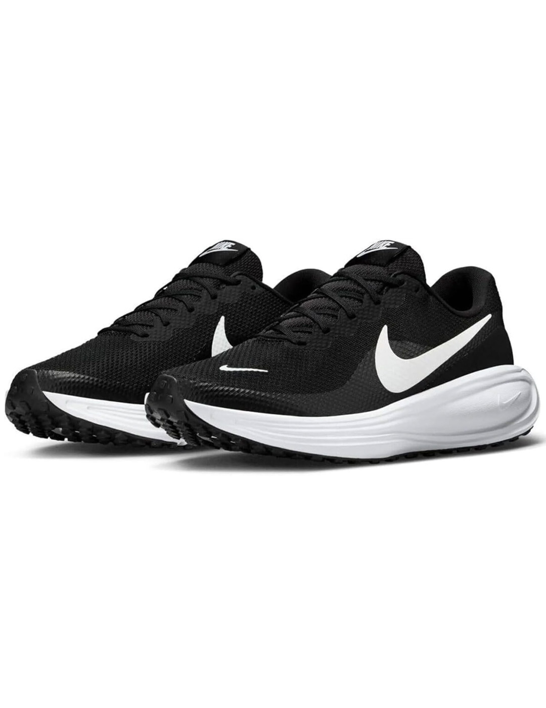zapatilla running hombre nike REVOLUTION 8 negro/blanco