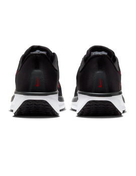 zapatilla running hombre nike  QUEST 6, negro/rojo