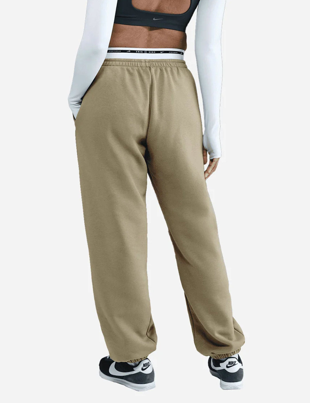pantalón de chandal mujer nike GLS, beige