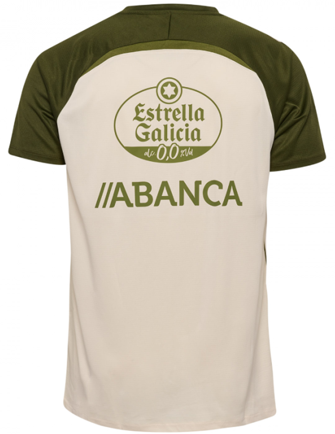 camiseta entreno celta beige