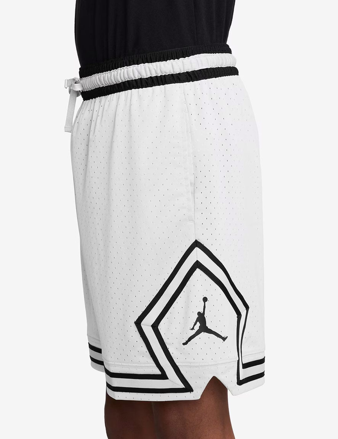 short JORDAN SPORT MEN'S DRI-FIT blanco/negro