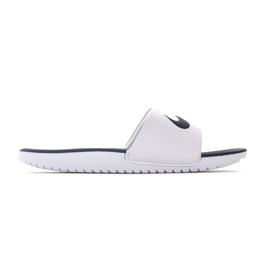 CHANCLA NIKE KAWA SLIDE JUNIOR BLANCA/NEGRA