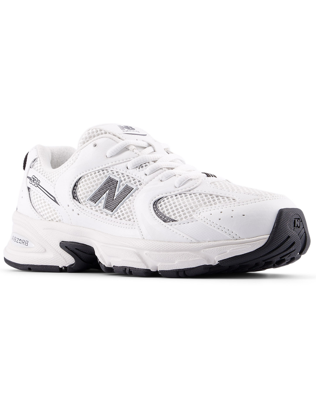 zapatilla new balance 530 blanco/negro