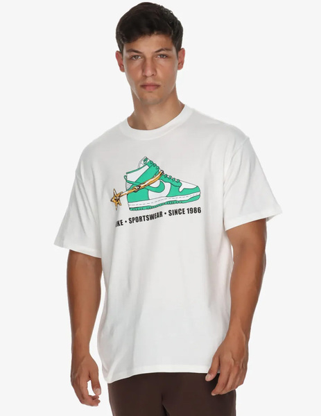 camiseta jordan manga corta hombre nike M90 OC, blanco