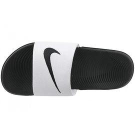 CHANCLA NIKE KAWA SLIDE JUNIOR BLANCA/NEGRA