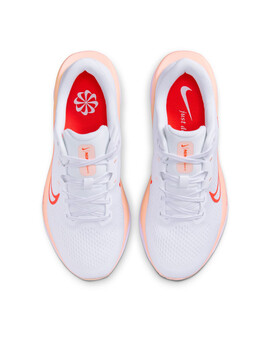 nike  QUEST 6 mujer, running, blanco/rojo