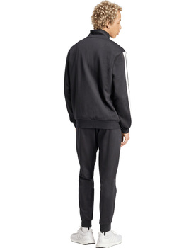 chandal adidas hombre tres bandas negro/blanco