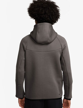 chaqueta nike TECH hombre, con cremallera, ocre/negro
