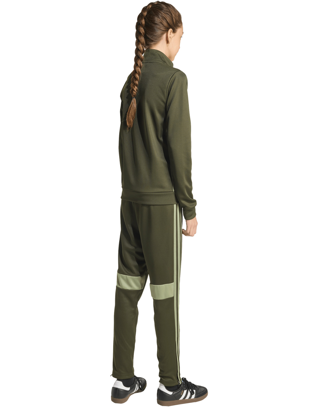 chandal adidas niño TIRO verde kaki