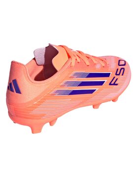 adidas F50 LEAGUE FG/MG Junior, coral/azul