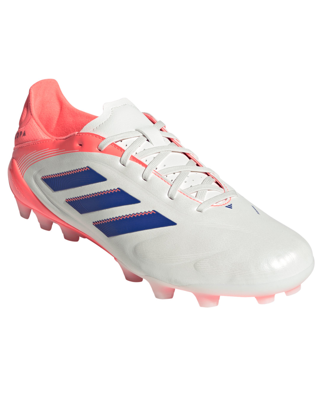 adidas COPA PURE III LEAGUE 2G/3G AG, blanco/coral
