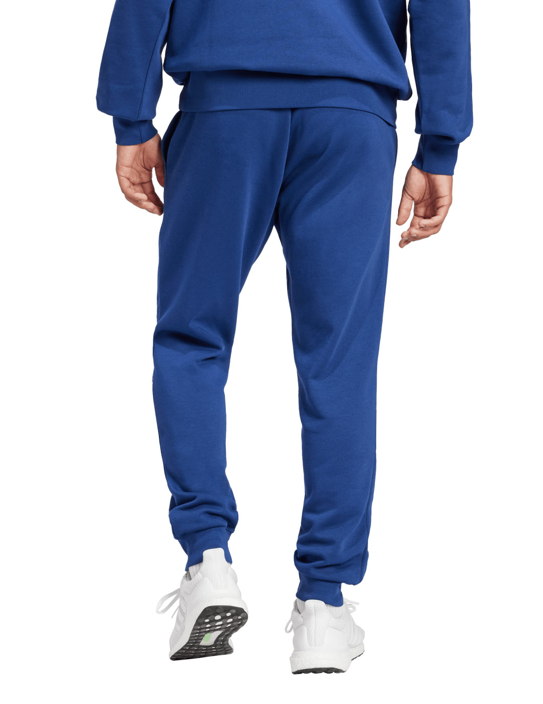 pantalón de chandal algodón con puño adidas,  hombre, azulón