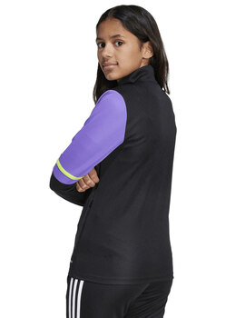 chaqueta adidas SQ25 TR JKT junior, negro/morado